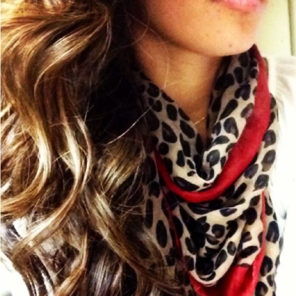 Luxury leopard pashmina from Europe